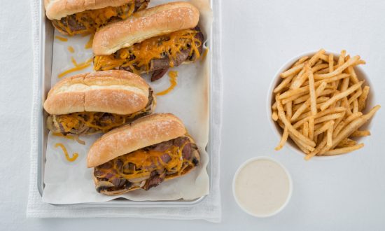 Make Ahead Island Cheesesteak Sandwiches