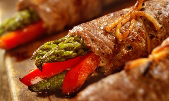 Beef Involtini with Asparagus